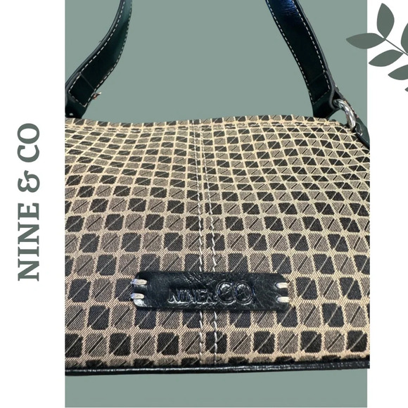 None & Co Tan & Beige Small Purse Zipper Closure Shoulder Bag Brown - Picture 4 of 10